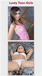 Mobile Screenshot of lustyteengirls.com
